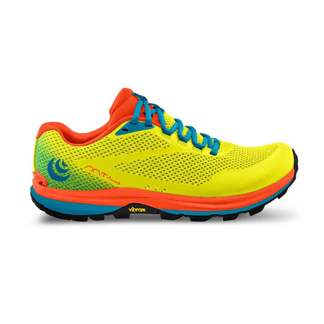 Men's Topo Athletic MT-4, Electric/Orange, 13 D Medium