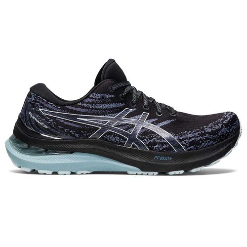 Men's Asics GEL-Kayano 29, Black/Sky, 10 D Medium