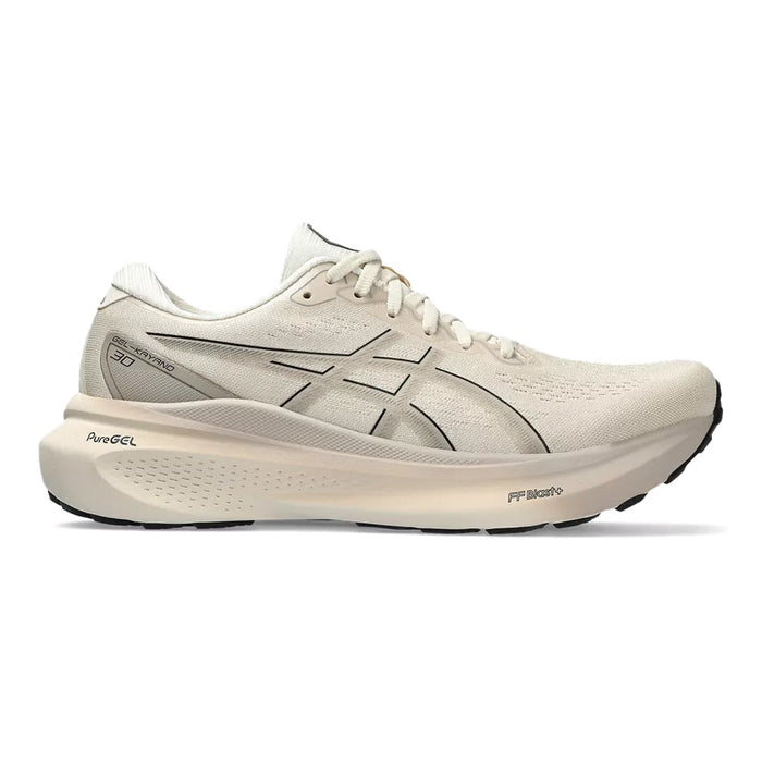 Men's Asics GEL-Kayano 30, Oatmeal/Black, 14 2E Wide