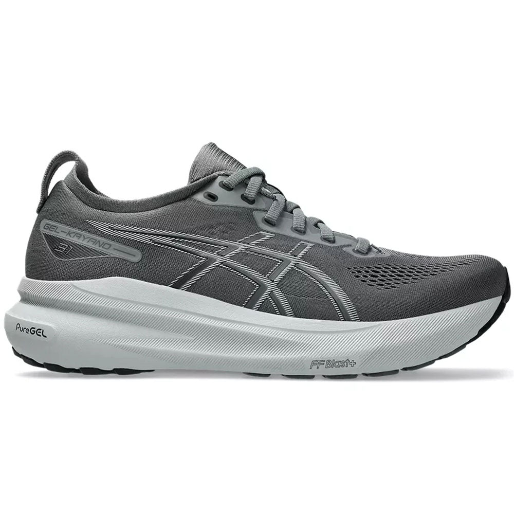 Men's Asics Gel-Kayano 31, Steel Grey/Piedmont Grey, 10 2E Wide
