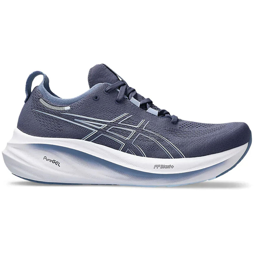 Men's Asics Gel-Nimbus 26, Thunder Blue/Denim Blue, 7 D Medium