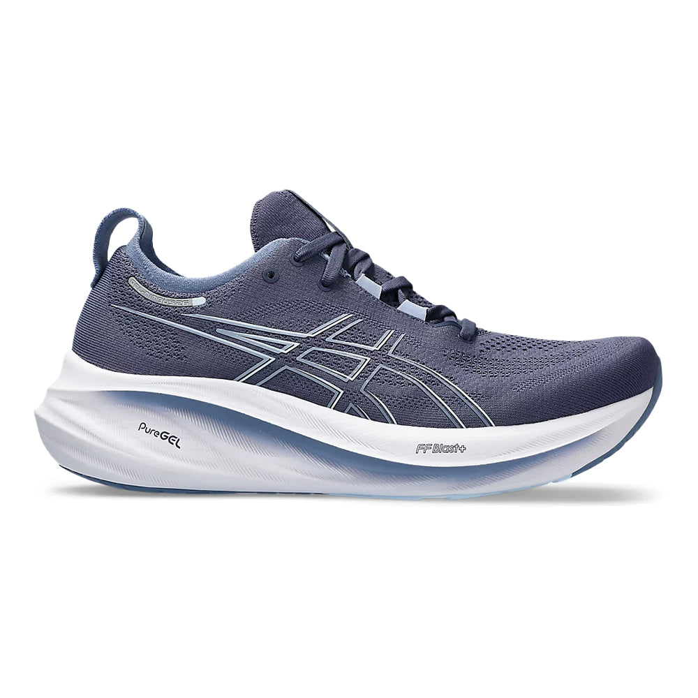 Men's Asics GEL-Nimbus 26, Thunder Blue/Denim Blue, 11 D Medium