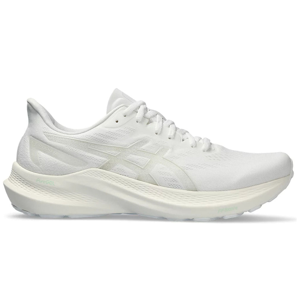 Men's Asics GT-2000 12, White/White, 12.5 D Medium