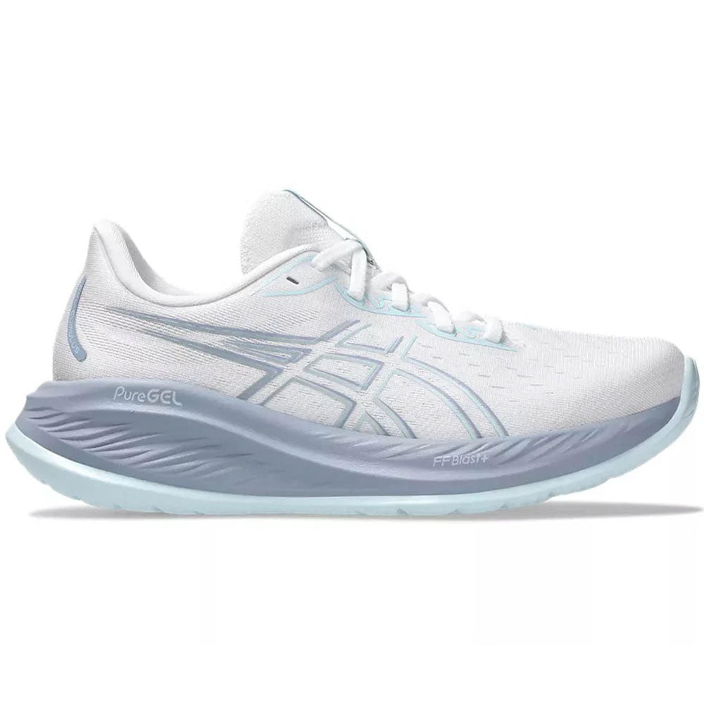 Women's Asics Gel-Cumulus 26, White/Cool Grey, 6 B Medium