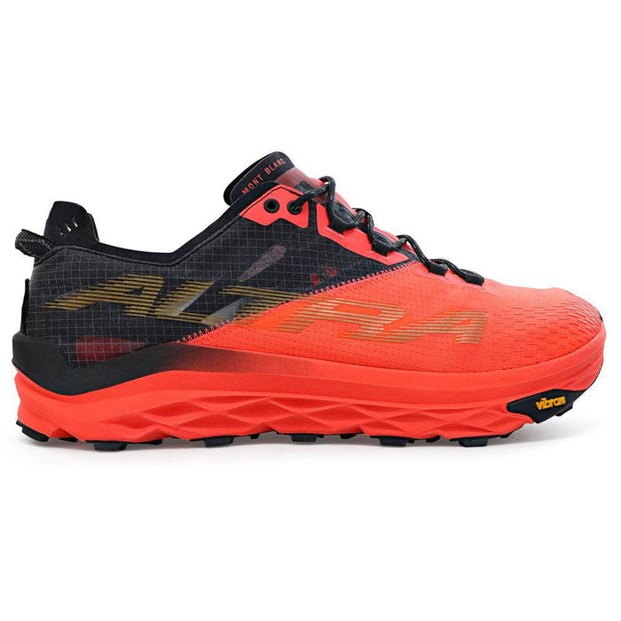 Men's Altra Mont Blanc, Coral/Black, 10.5 D Medium