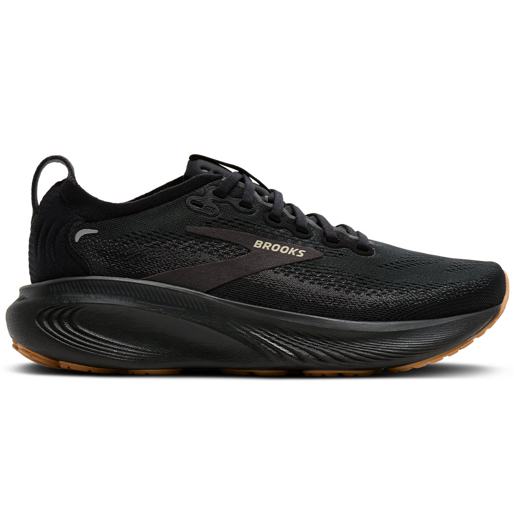 Men's Brooks Adrenaline GTS 25, Black/Biscuit, 8.5 D Medium
