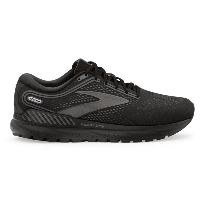 Men's Brooks Beast GTS 23, Black/Gunmetal, 8 4E Extra Wide