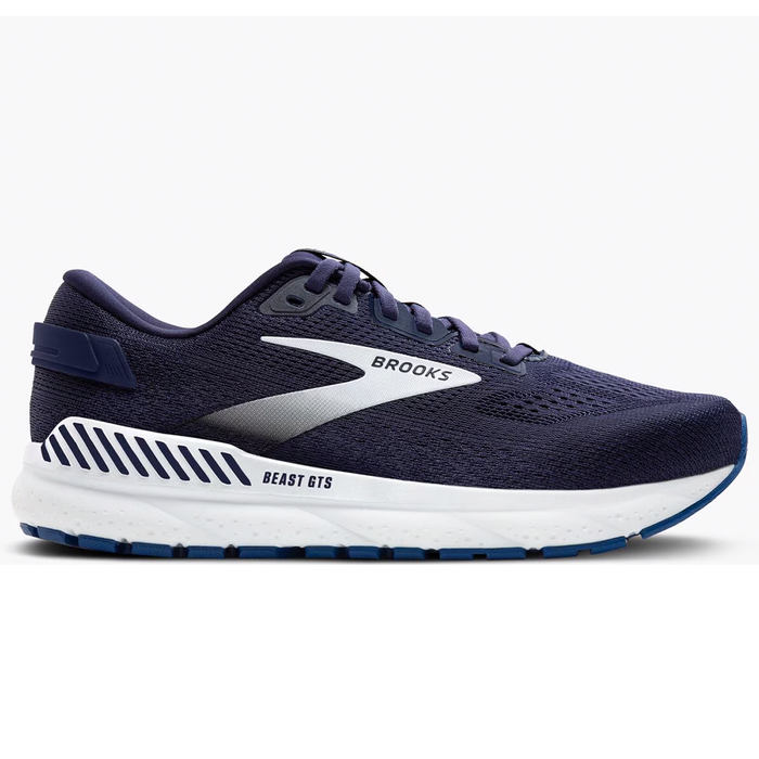 Men's Brooks Beast GTS 24, Peacoat/True Navy/White, 10.5 4E Extra Wide