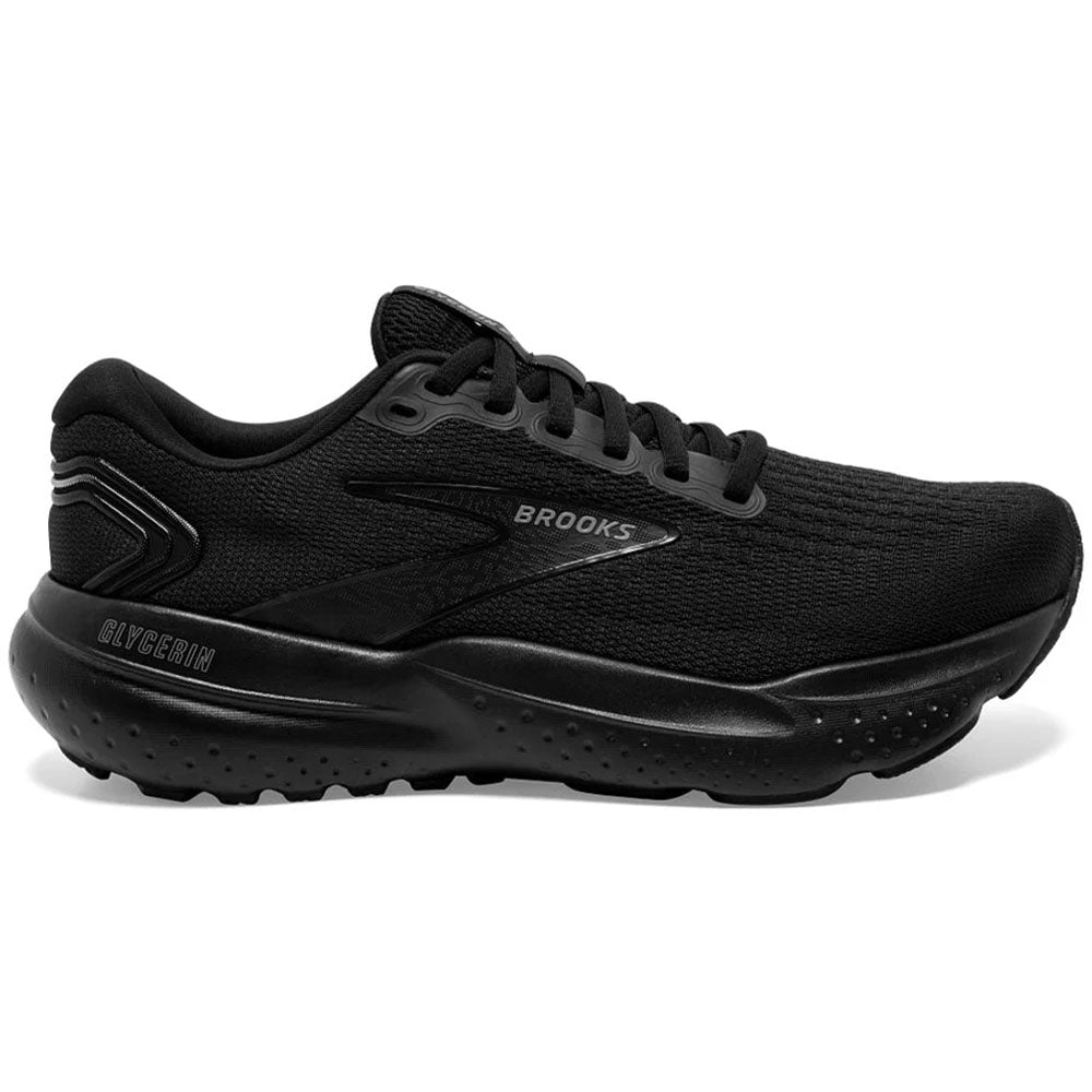 Men's Brooks Glycerin 21, Black/Black/Ebony, 15 D Medium