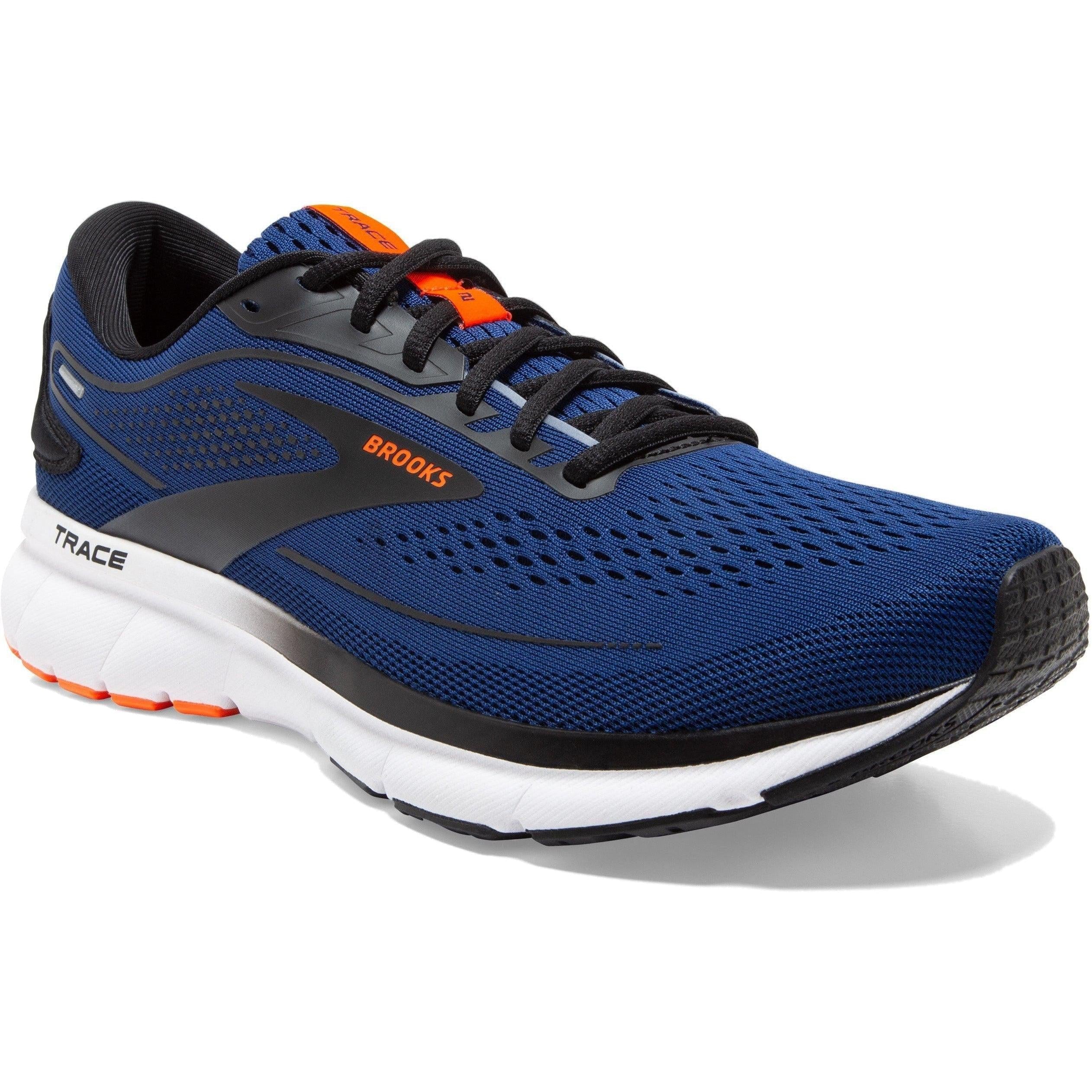 Men's Brooks Trace 2, Blue Depths/Black/White, 7.5 D Medium