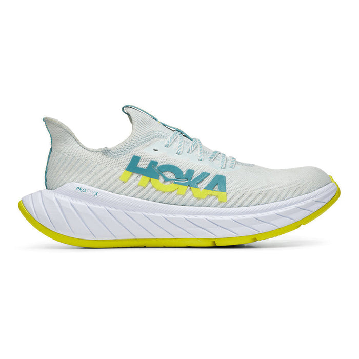 Men's Hoka One One Carbon X 3, Billowing Sail/Evening Primrose, 10.5 D Medium