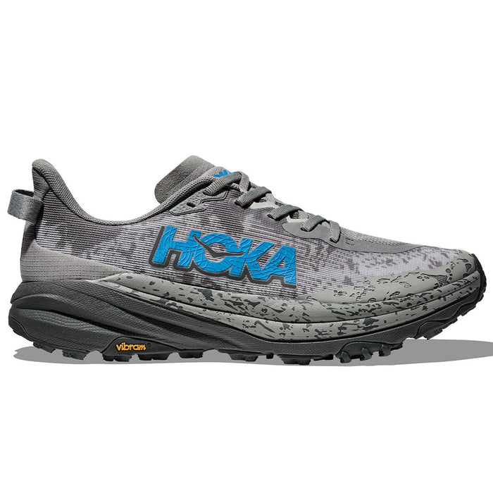 Men's Hoka One One Speedgoat 6, Galactic Grey/Hoka Blue, 9.5 D Medium