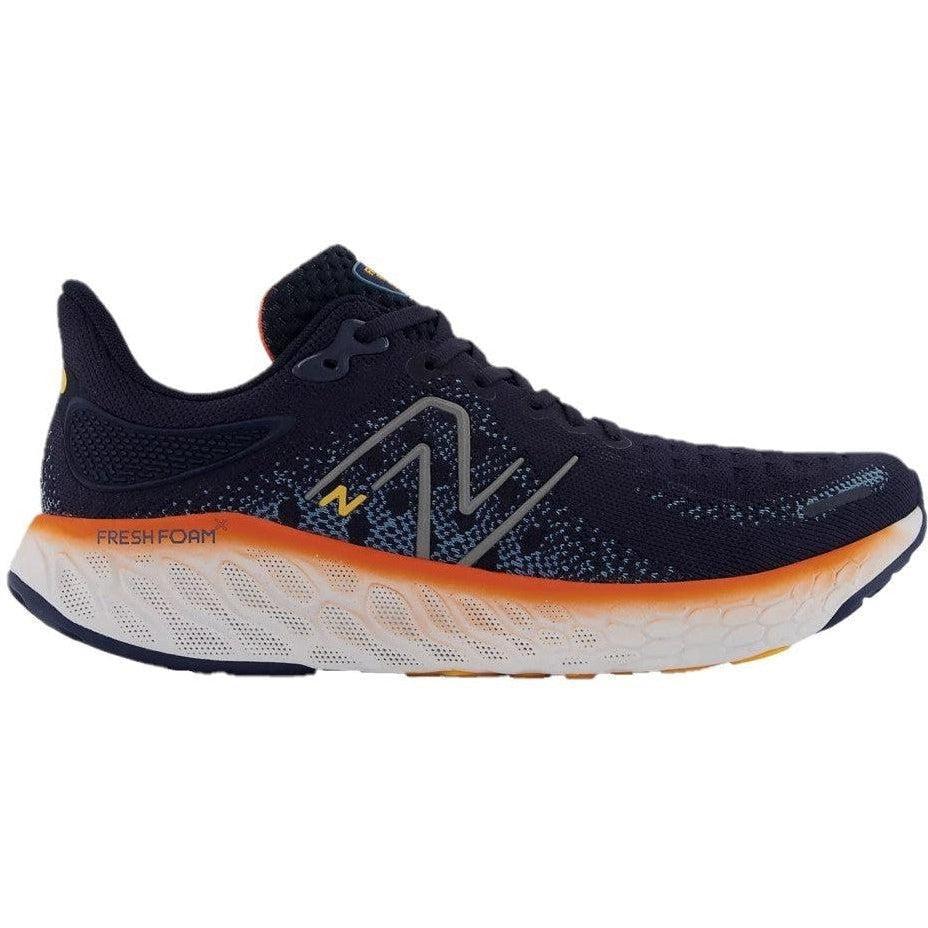 Men's New Balance Fresh Foam X 1080v12, Eclipse/Vibrant Orange, 9 D Medium