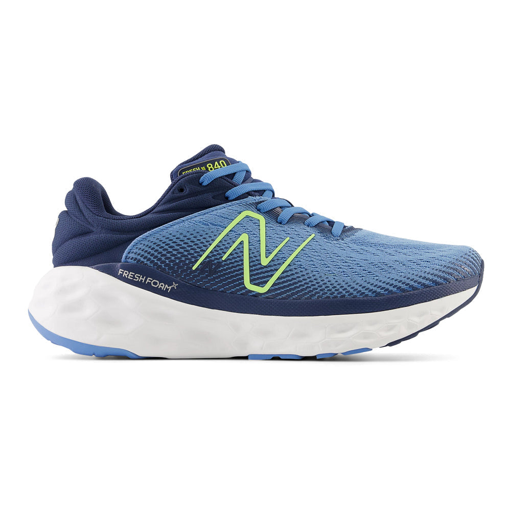 Men's New Balance Fresh Foam X 840v1, Heritage Blue/Nb Navy, 8.5 4E Extra Wide
