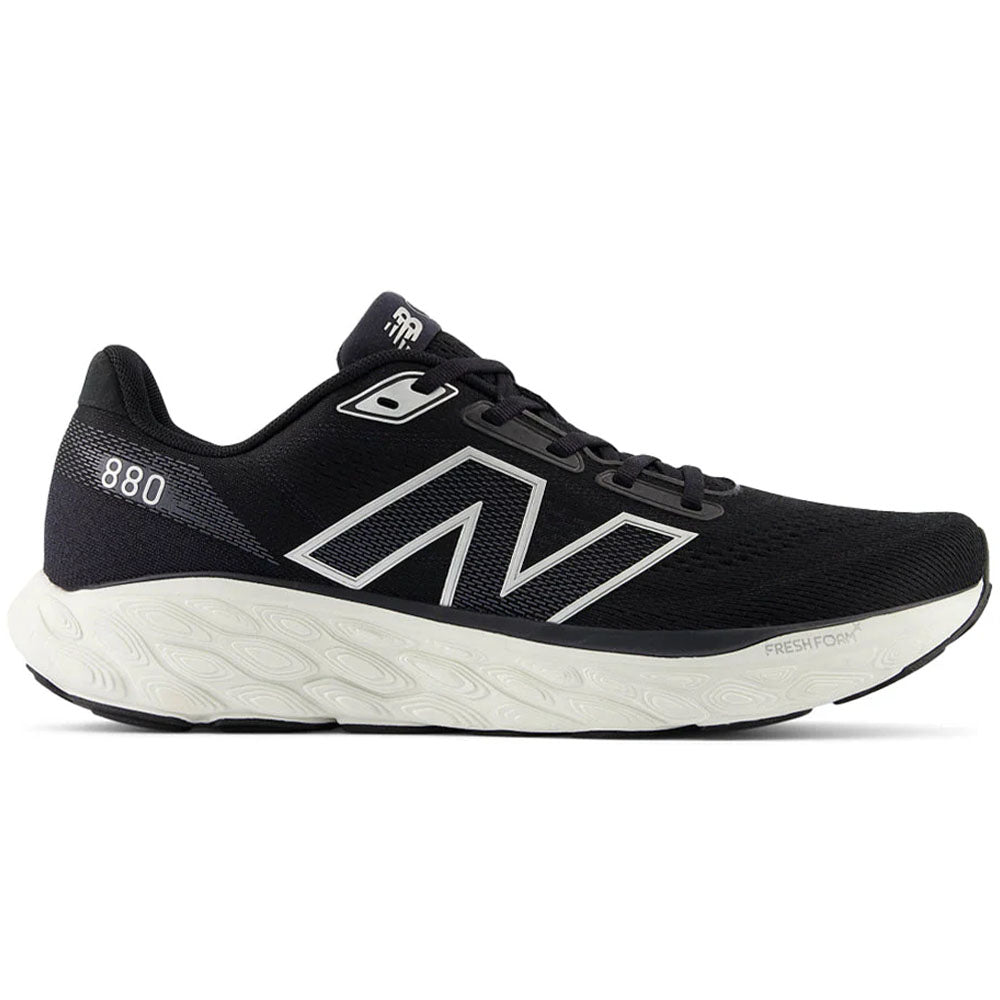 Men's New Balance Fresh Foam X 880v14, Black/Sea Salt, 7 D Medium - 7 / Medium (Regular) / New Balance Fresh Foam 880