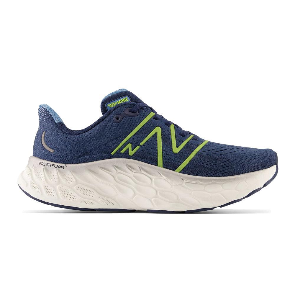 Men's New Balance Fresh Foam X More v4, NB Navy/Cosmic Pineapple, 13 D Medium