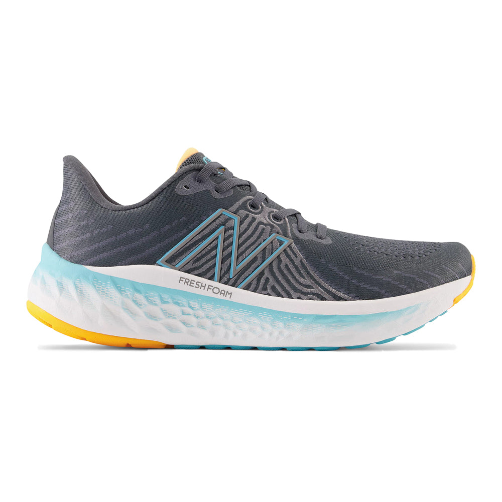 Men's New Balance Fresh Foam Vongo V5, Graphite/Summer Aqua, 9 D Medium