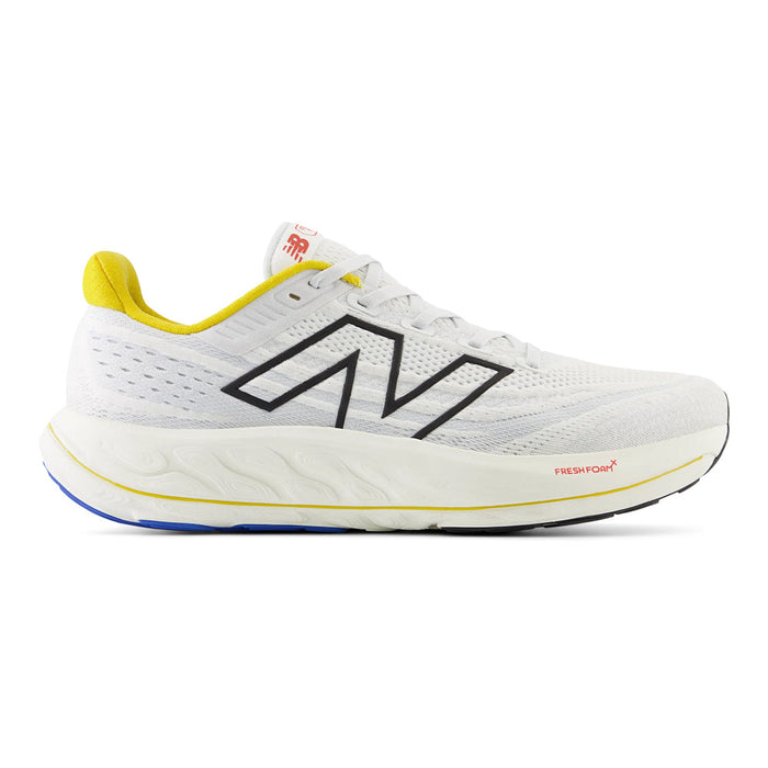 Men's New Balance Fresh Foam Vongo v6, White/Ginger Lemon, 8 2E Wide