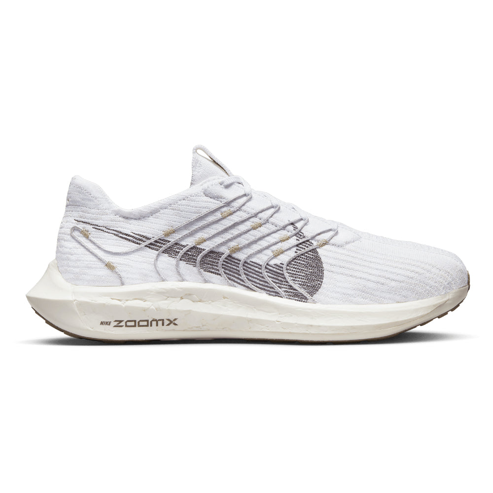 Men's Nike Pegasus Turbo Next Nature, White/Iron Grey-Light Bone-LT Iron Ore, 12.5 D Medium