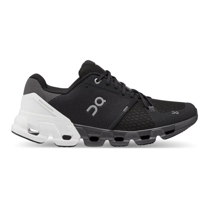 Men's On Cloudflyer 4, Black/White, 11.5 D Medium