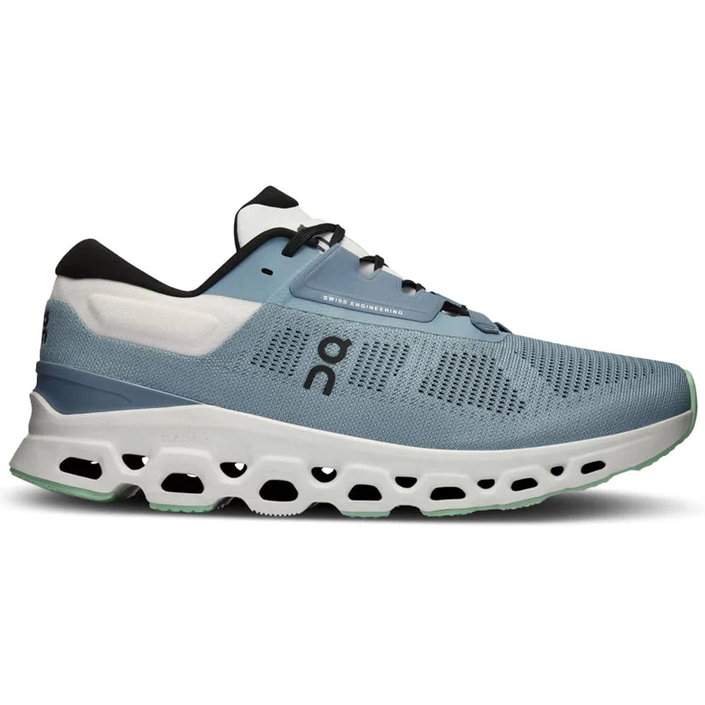 Men's On Cloudstratus 3, Wash/Metal, 10.5 D Medium