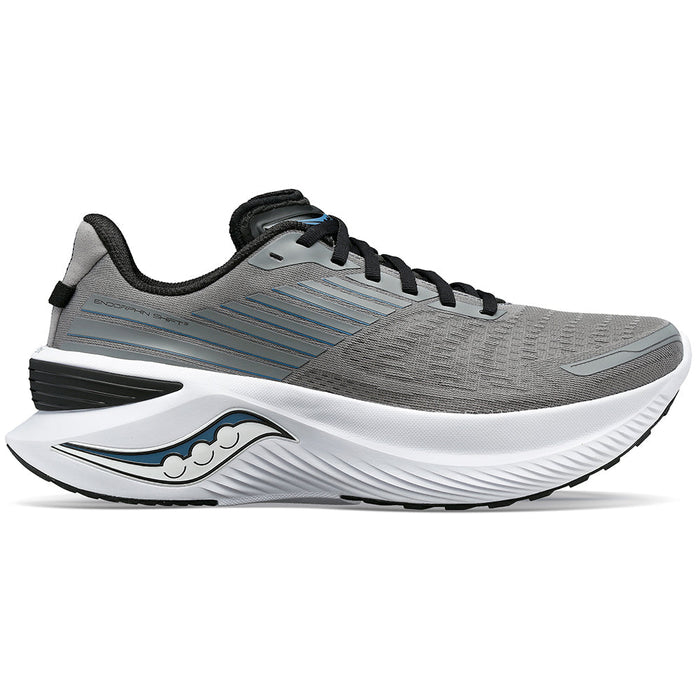 Men's Saucony Endorphin Shift 3, Gravel/Black, 12 D Medium