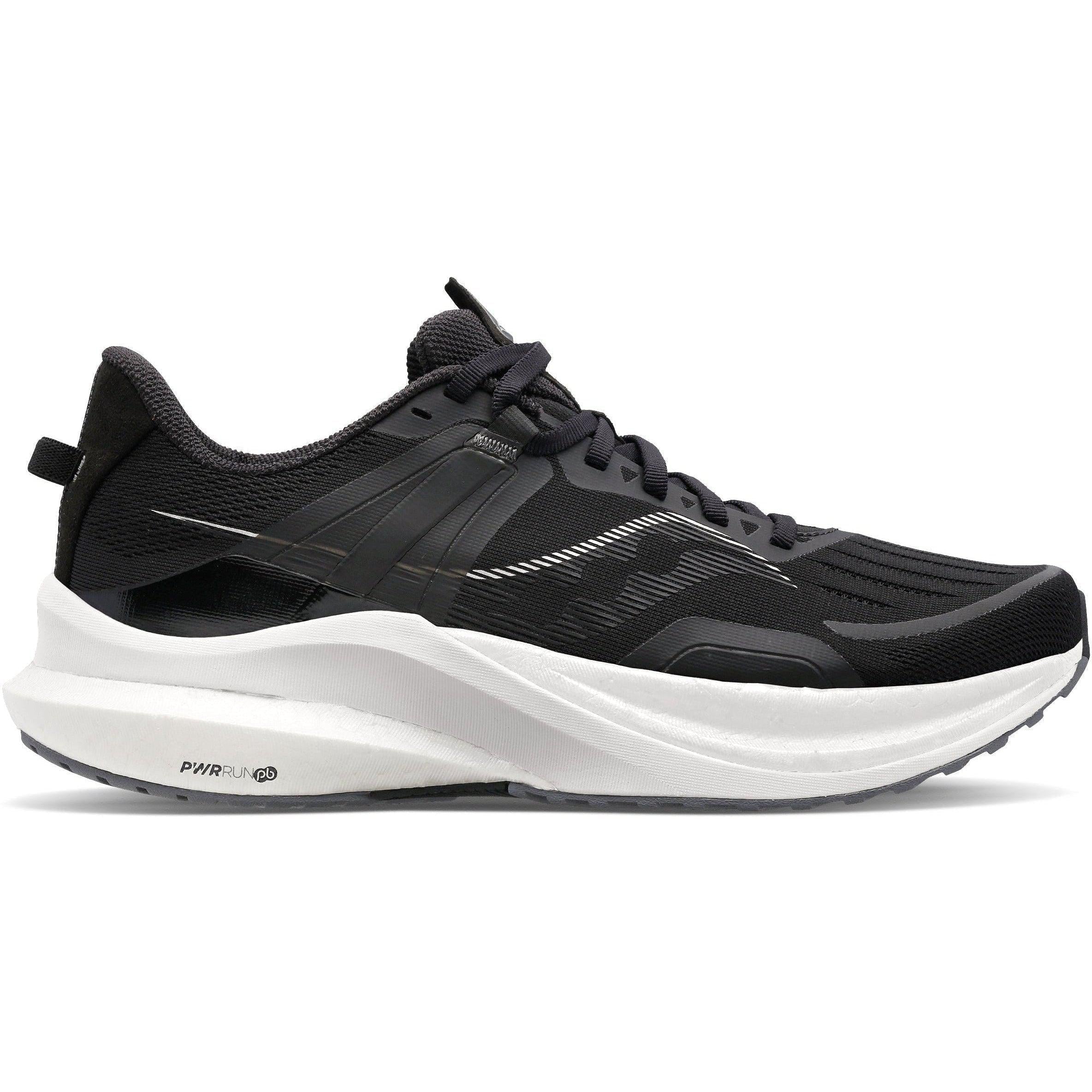 Men's Saucony Tempus, Black/Fog, 8 D Medium