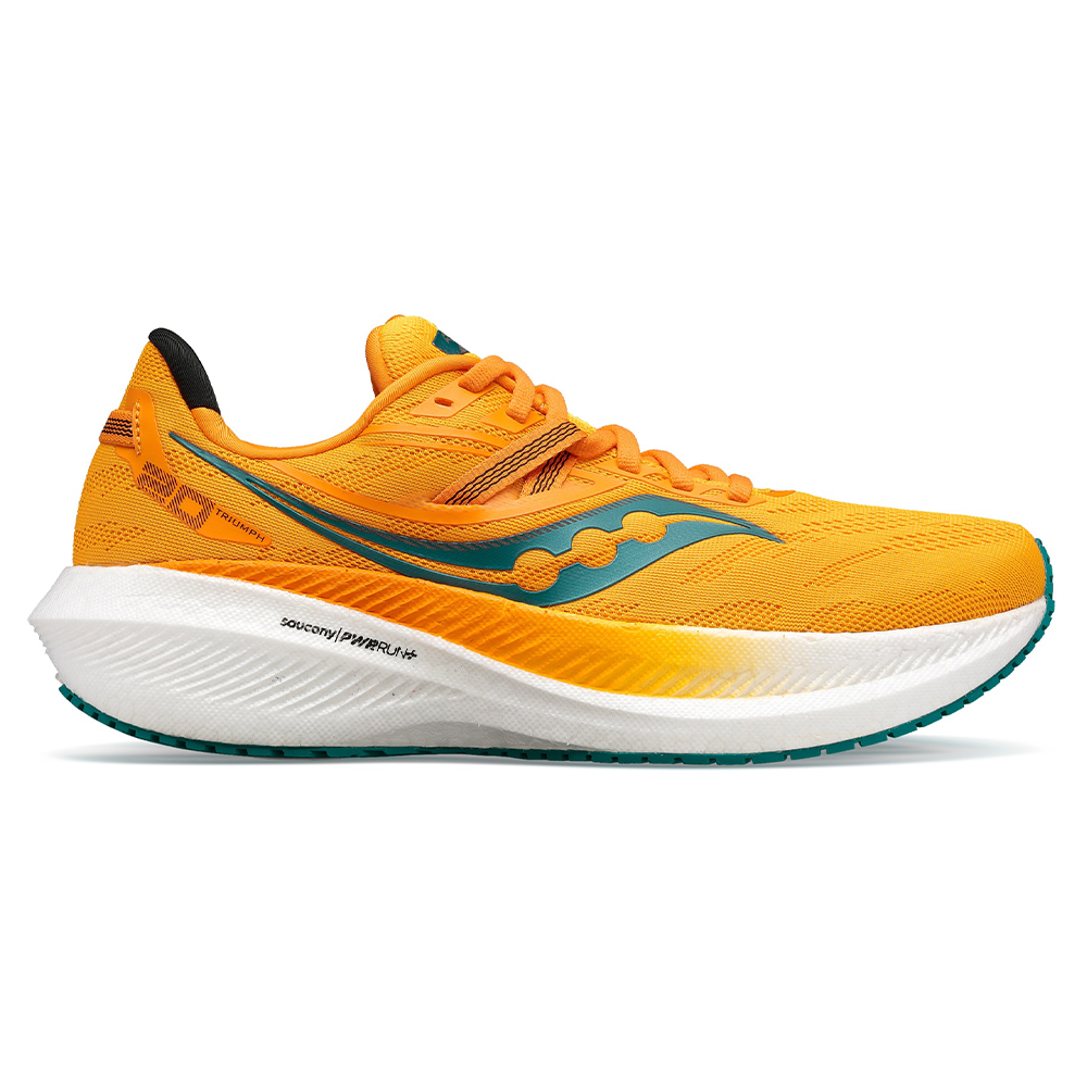 Men's Saucony Triumph 20, Gold Palm, 10 D Medium