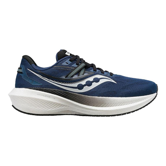 Men's Saucony Triumph 20, Twilight/Black, 12 2E Wide