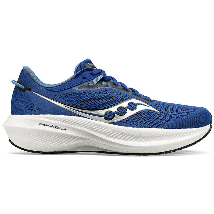 Men's Saucony Triumph 21, Indigo/Black, 7.5 D Medium