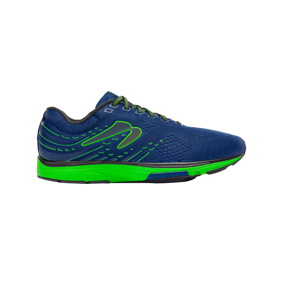 Men's Newton Running Kismet 9, Navy/Lime, 10 D Medium