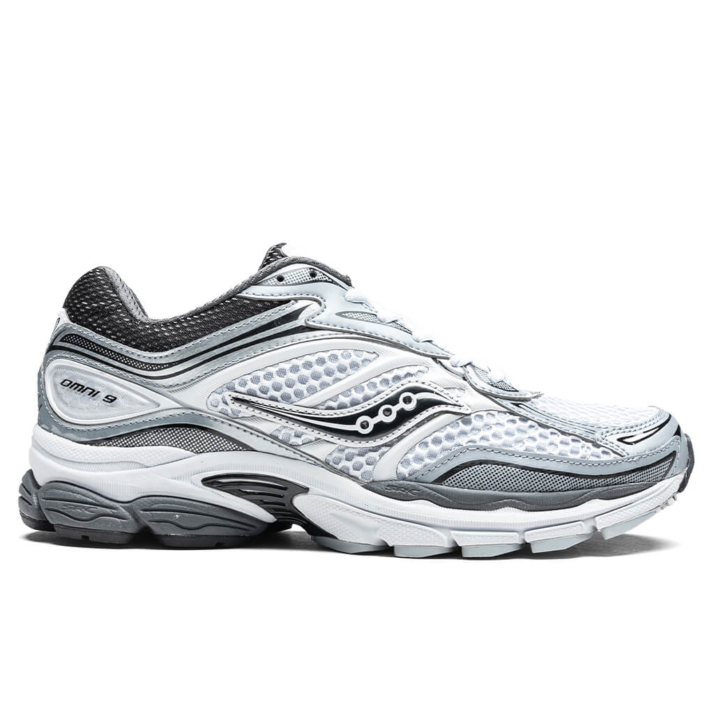 Women's Saucony Progrid Omni 9, Microchip, 8 B Medium