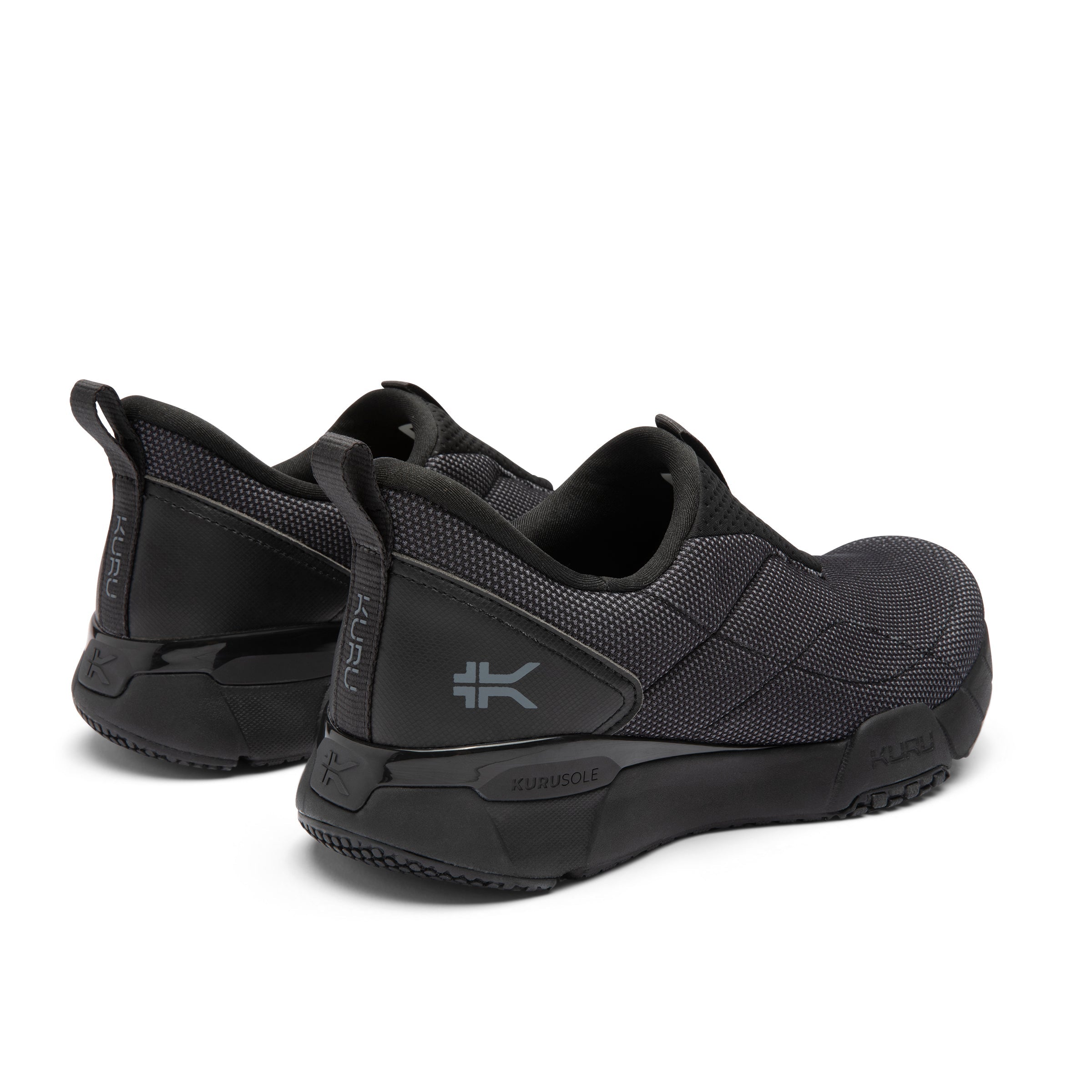Men's KURU QUANTUM 2 Slip-On, Jet Black/Lead