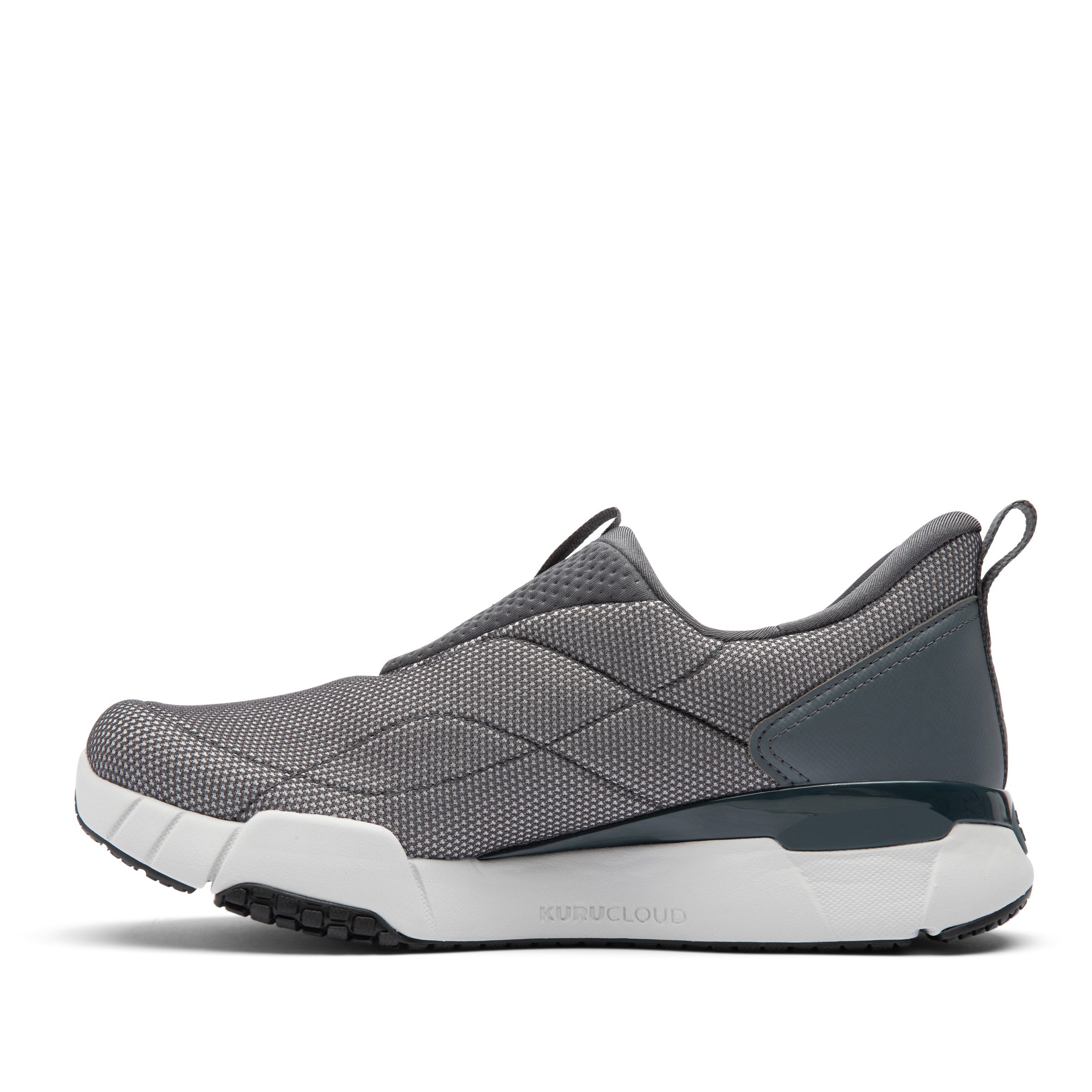 Men's KURU QUANTUM 2 Slip-On, Lead Gray/Dove
