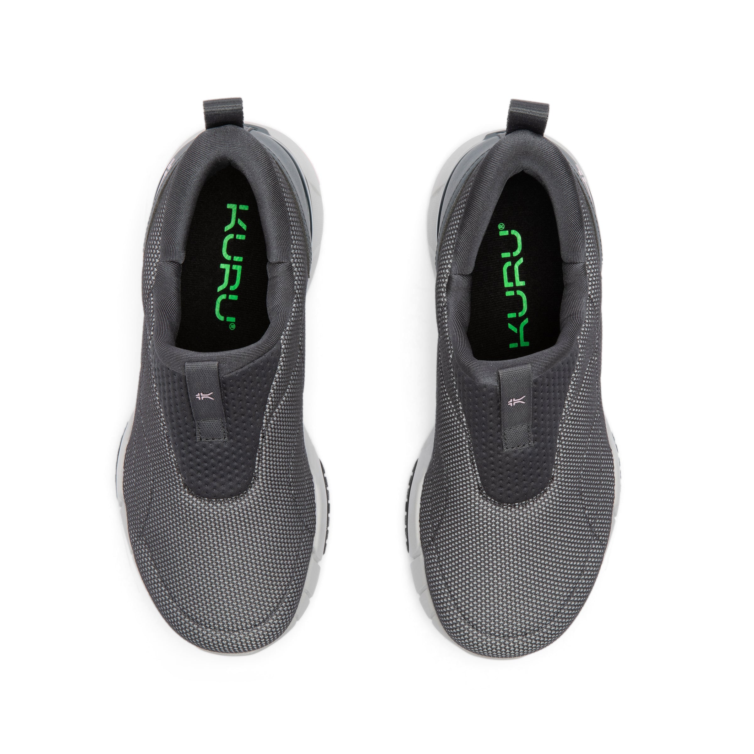 Women's KURU QUANTUM 2 Slip-On, Lead Gray/Pink