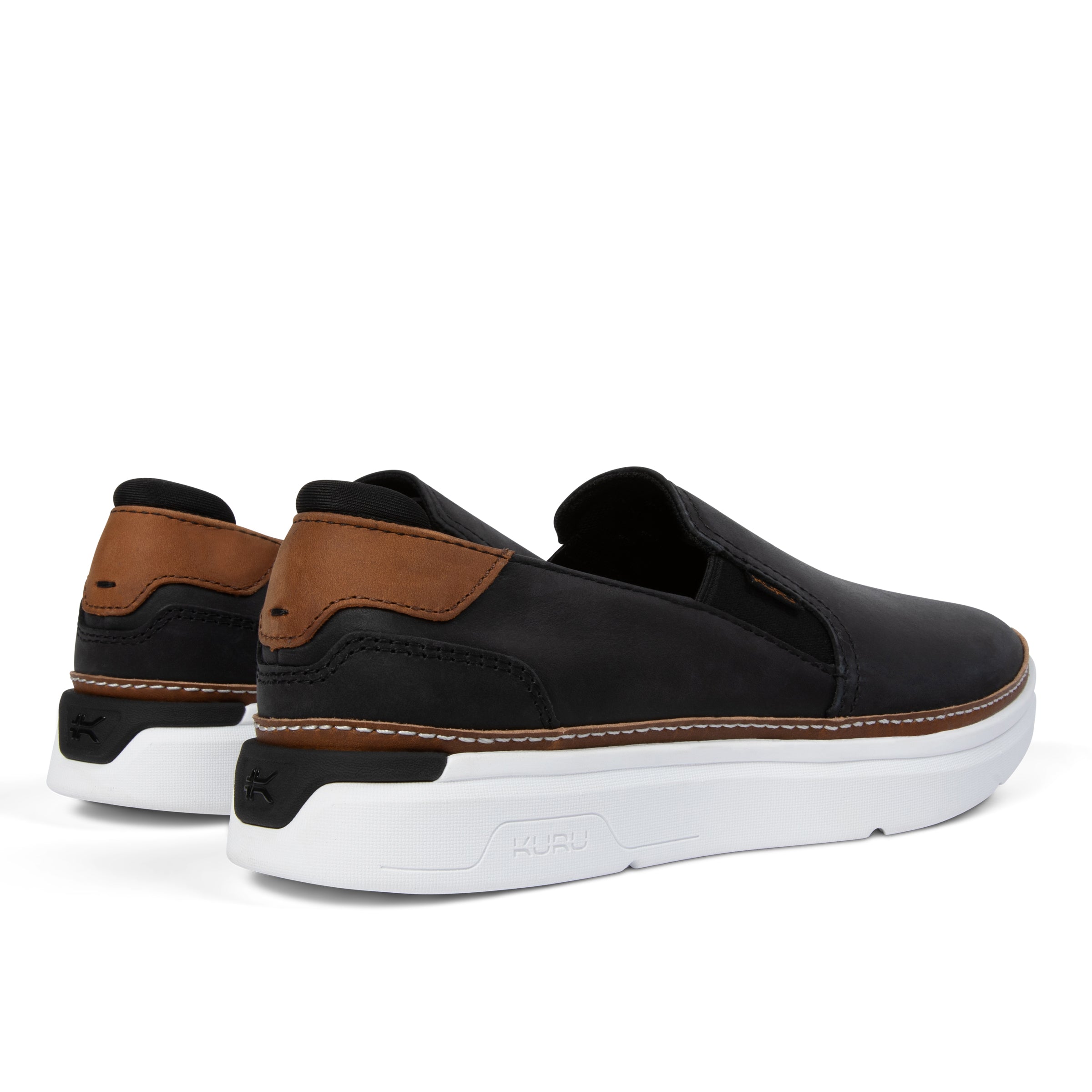 Women's KURU ROAM 2 Atla, Jet Black/Cognac