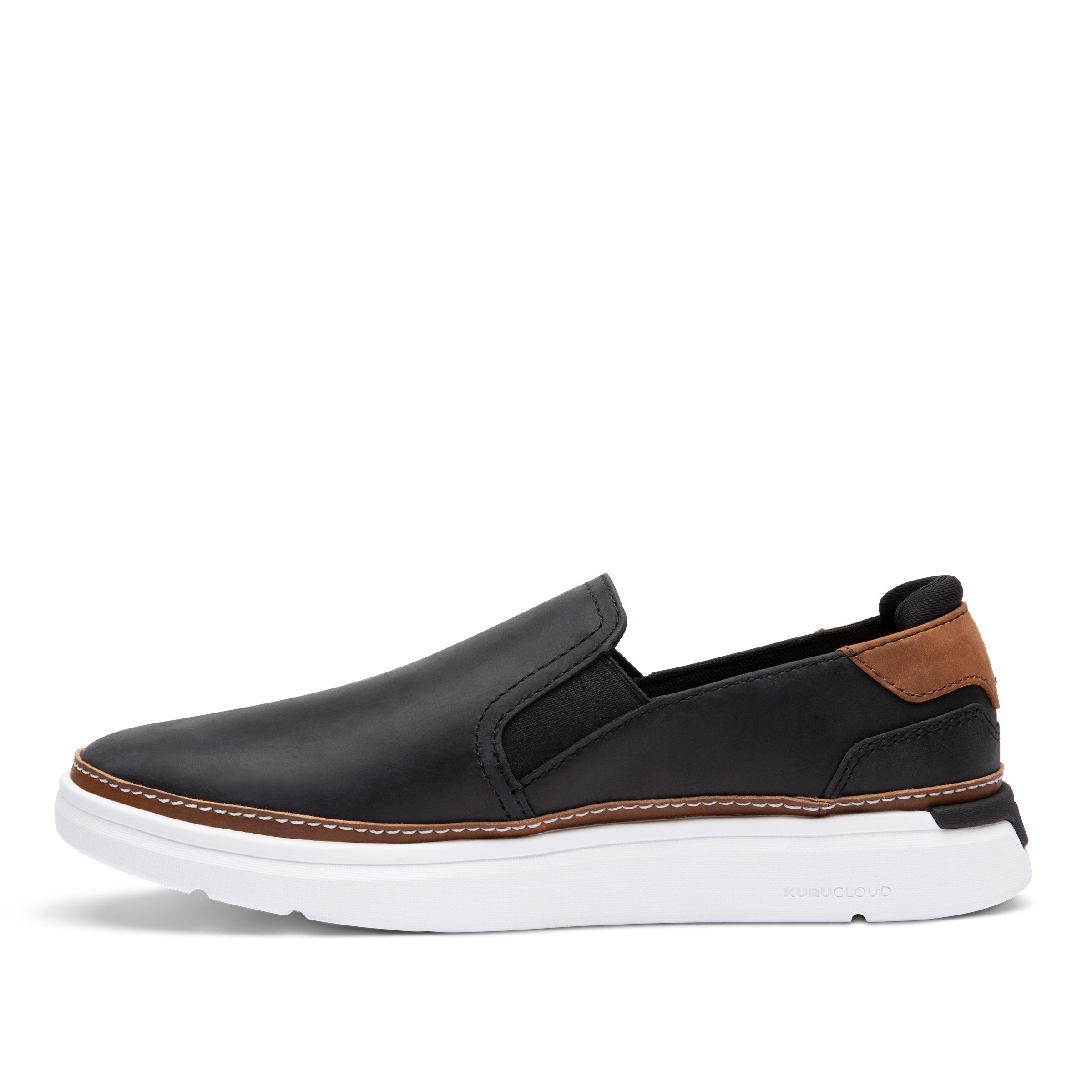 Women's KURU ROAM 2 Atla, Jet Black/Cognac