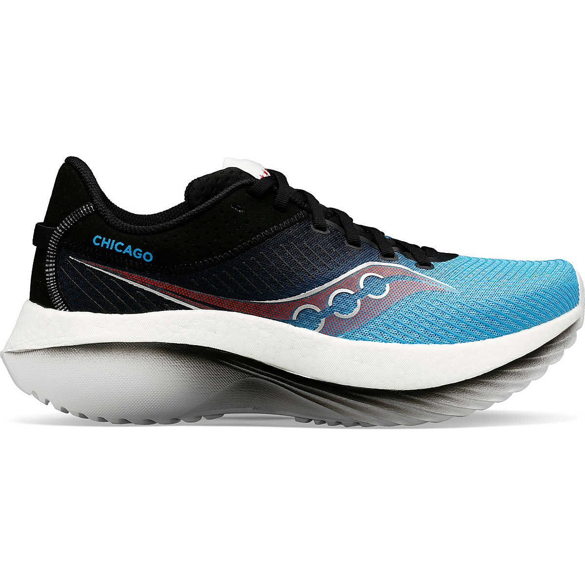 Men's Saucony Kinvara Pro, Blue/Black, 11 D Medium