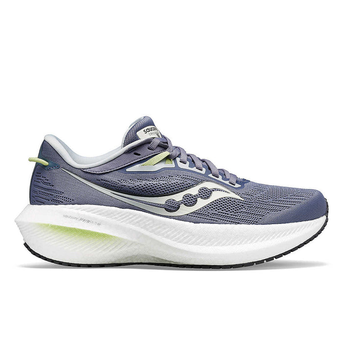 Women's Saucony Triumph 21, Iris/Fern, 8.5 B Medium