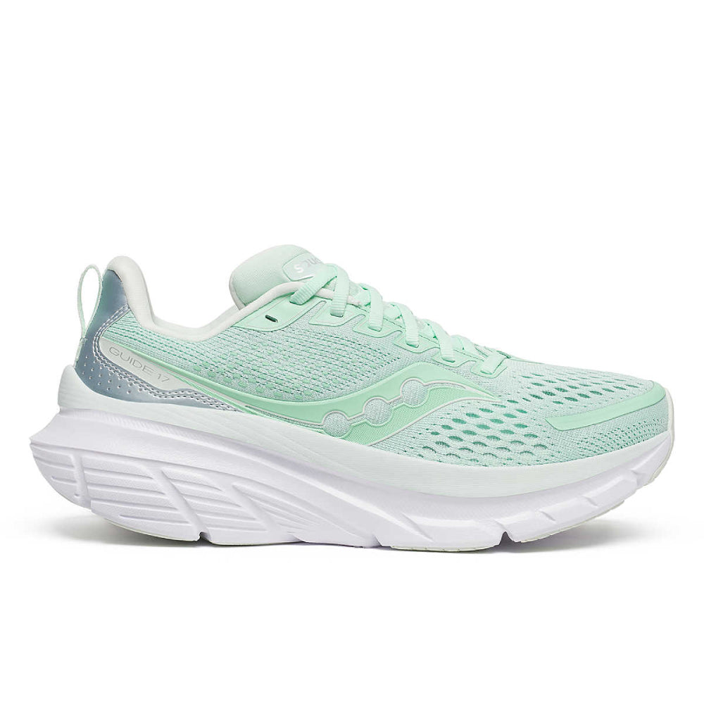 Women's Saucony Guide 17, Jade/Foam, 10 B Narrow