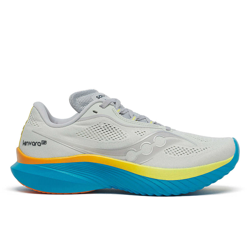Women's Saucony Kinvara 15, Foam/Viziblue, 8.5 B Medium