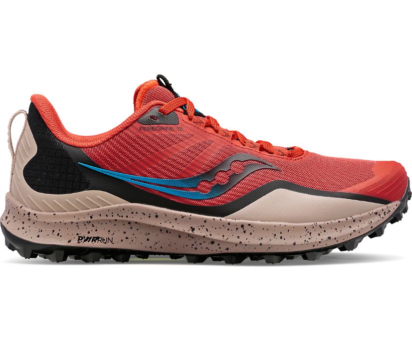 Men's Saucony Peregrine 12, Clay/Loam, 11 D Medium