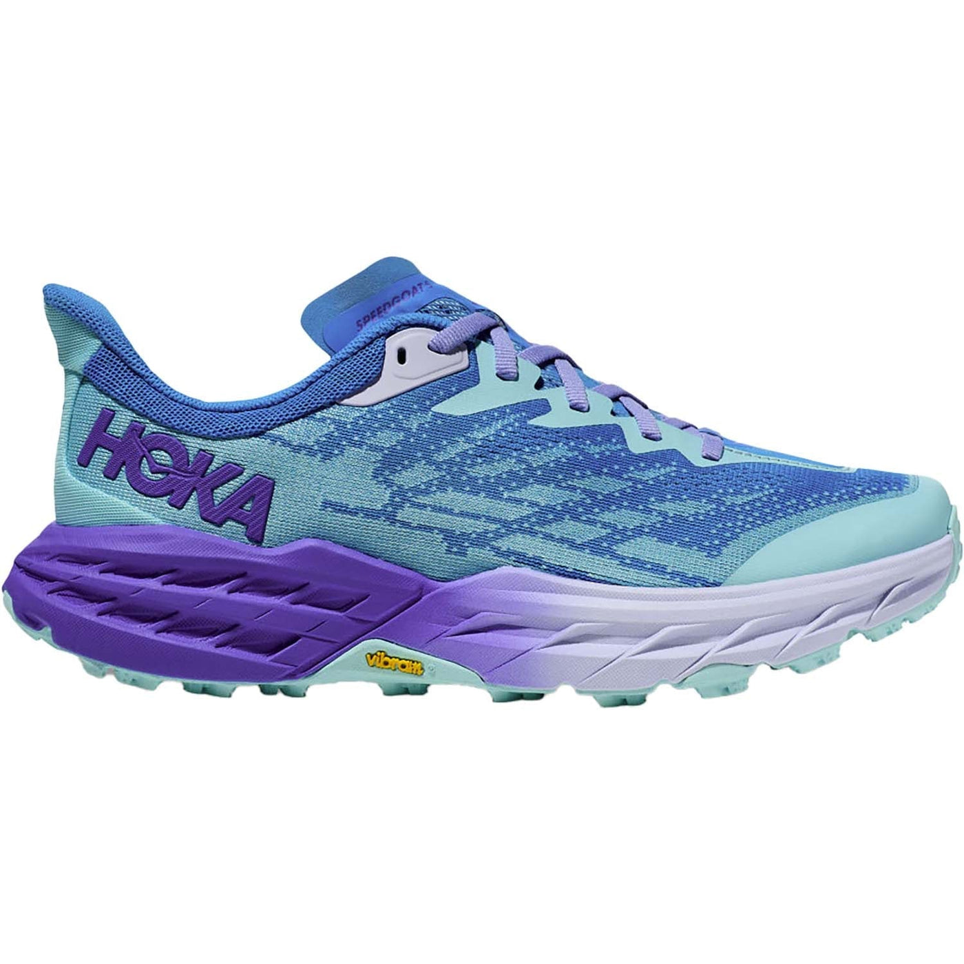 Women's Hoka One One Speedgoat 5, Cloudless/Cosmos, 10 B Medium — RELAY