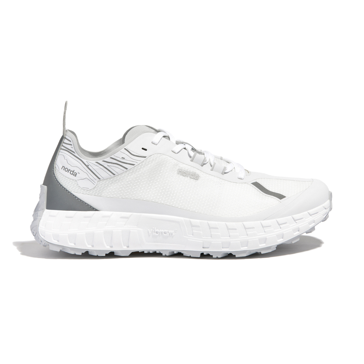 Men's Norda 001, White, 11.5 D Medium