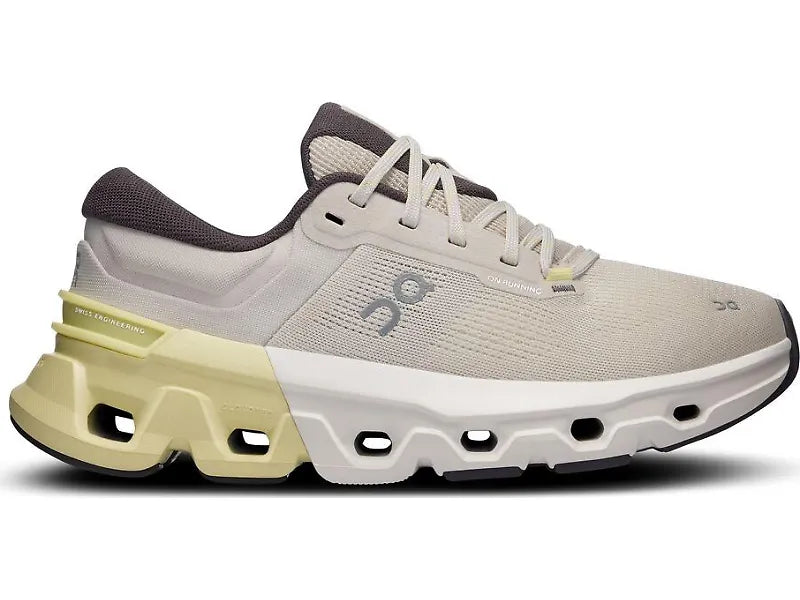 Women's On Cloudflyer 5, Pearl/Hay, 7.5 B Medium