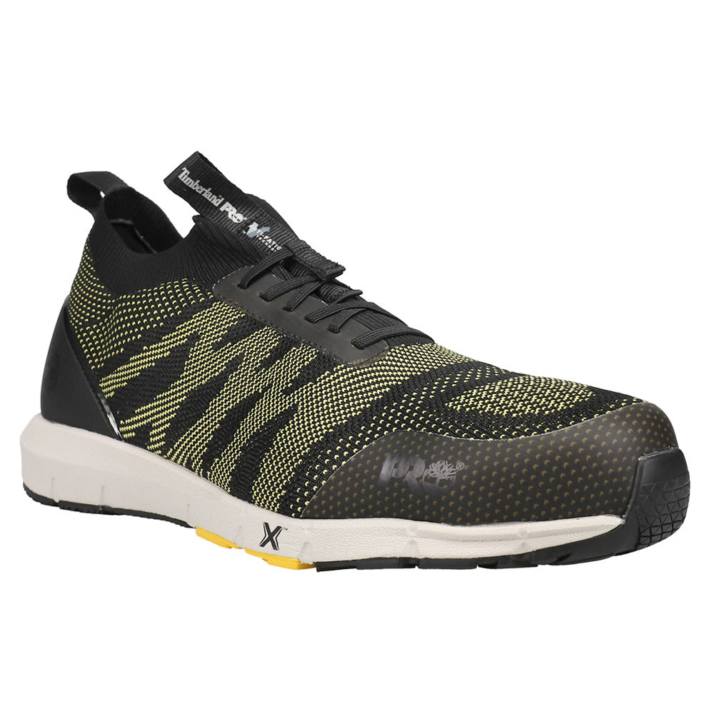 Men's Timberland PRO Radius Knit Slip-On, Black/Yellow