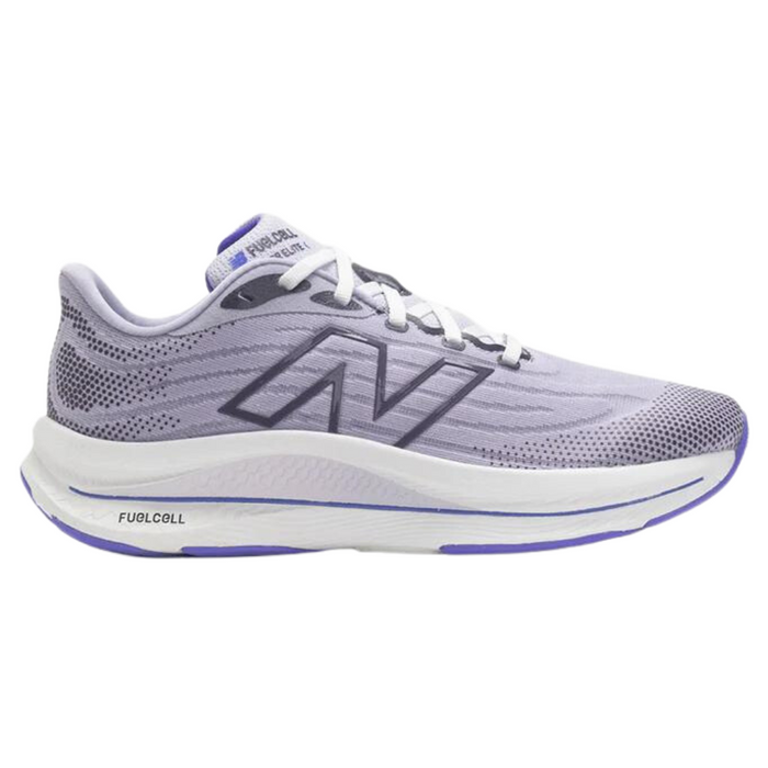 Women's New Balance FuelCell Walker Elite, Grey Violet/Electric Indigo/Shadow, 8 B Medium