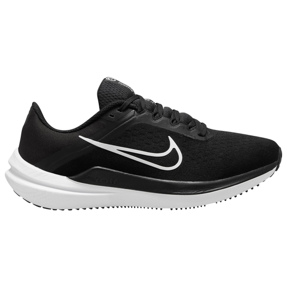 Women's Nike Winflo 10, Black/White-Black, 8.5 D Wide