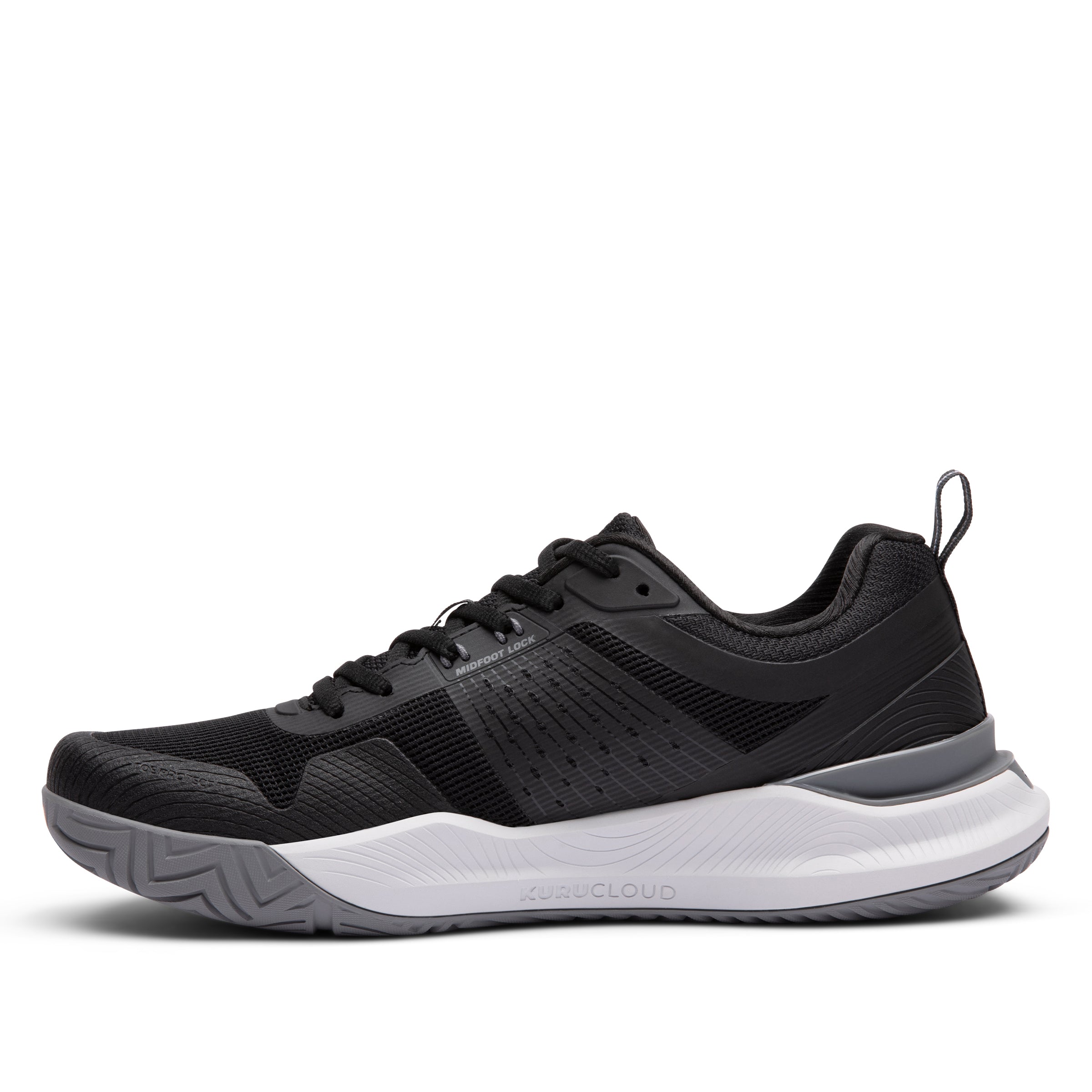 Men's KURU VELOCITY, Jet Black/Charcoal