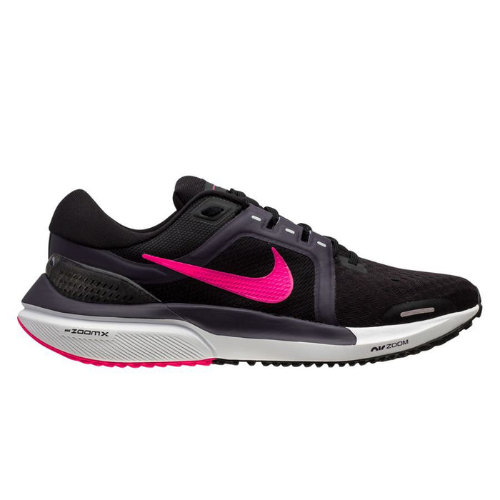 Women's Nike Air Zoom Vomero 16, Black/Hyper Pink-Cave Purple, 7.5 B Medium